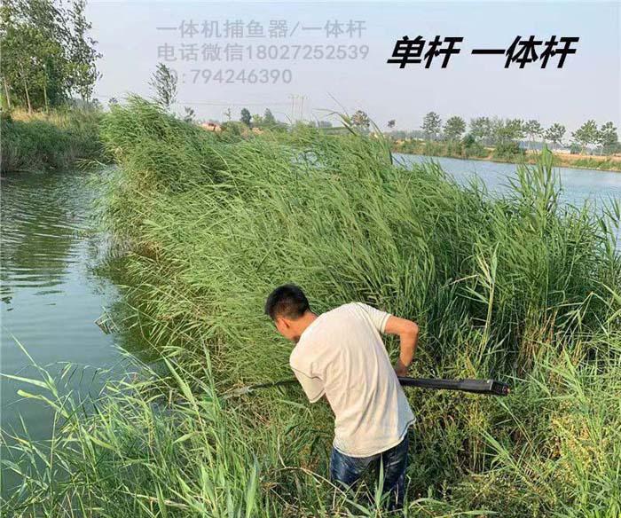 鋰電一體機抓魚,充電單桿,絕緣伸縮捕漁抄網(wǎng)