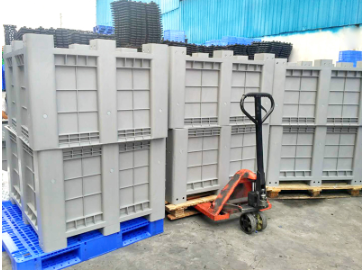 灰色九腳卡板箱