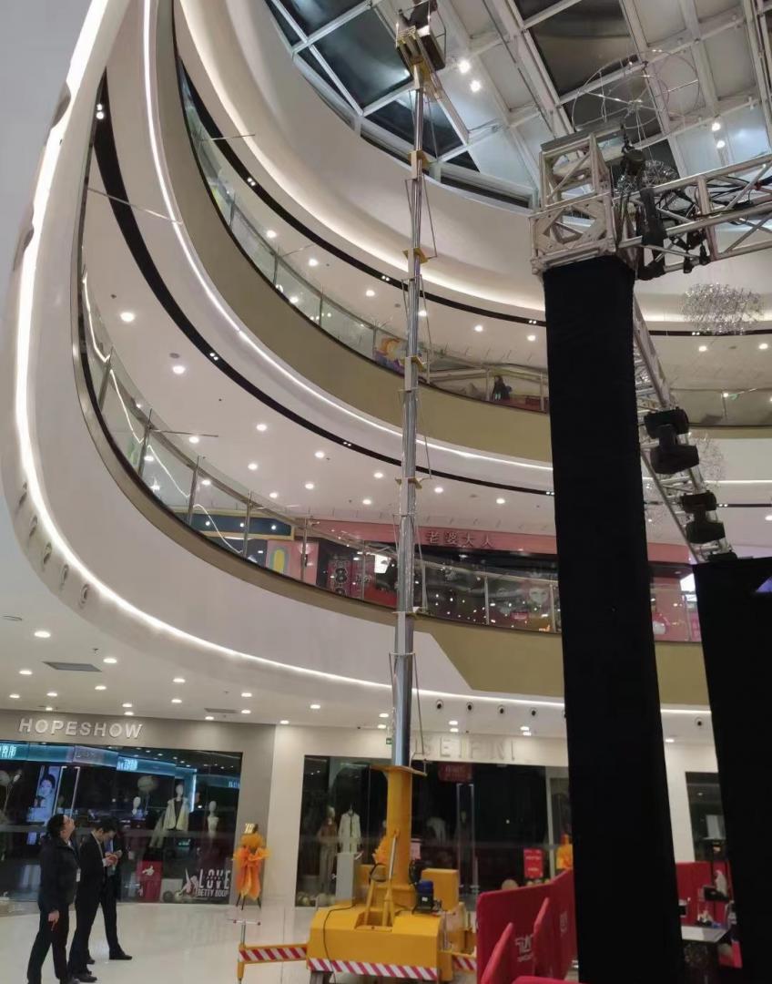 申立套缸式液壓升降臺(tái)