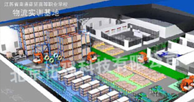 江蘇南通商貿(mào)高等職業(yè)學校物流實訓中心項目