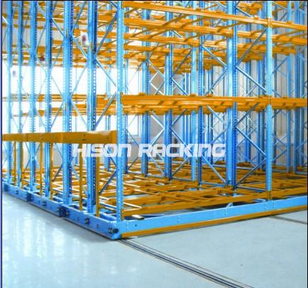 電動(dòng)移動(dòng)式貨架案例